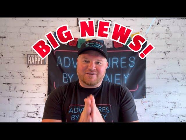 BIG NEWS FOR ADVENTURES BY CARNEY! Exciting Announcements! #dilih