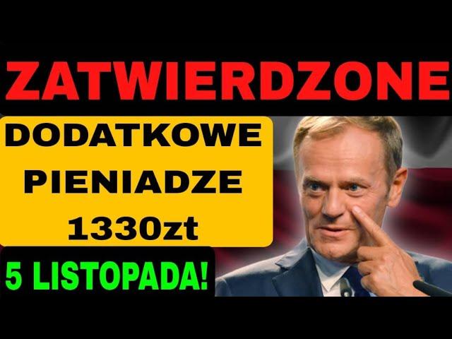 DODATKOWE PIENIĄDZE DLA SENIORÓW. ZUS BĘDZIE PŁACIŁ DO 1330 ZŁ MIESIĘCZNIE  5 LISTOPADA 2024