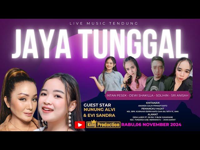 LIVE MUSIC TENDUNG JAYA TUNGGAL - DESA LAJER TUKDANA INDRAMAYU - RABU, 06 NOVEMBER 2024