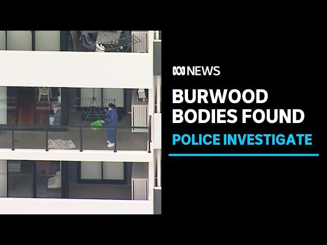 Police investigate man and woman's bodies found in Burwood complex | ABC News