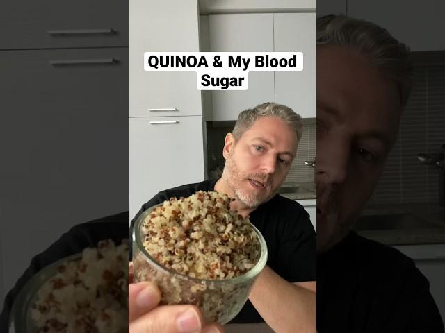 Quinoa and my blood sugar. How does it affect my glucose levels? #bloodsugar #insulinresistance