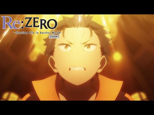 Subaru Speaks To The Entire City | Re:ZERO -Starting Life in Another World- Season 3