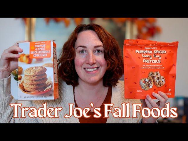 Trader Joe’s Fall Foods | taste test & my favorites