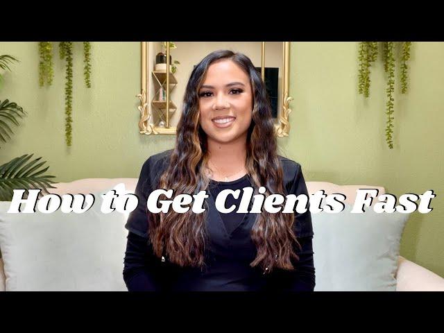 HOW TO GET CLIENTS FAST | HOW I BUILT MY CLIENTELE | LICENSED ESTHETICIAN  **GIVEAWAY**