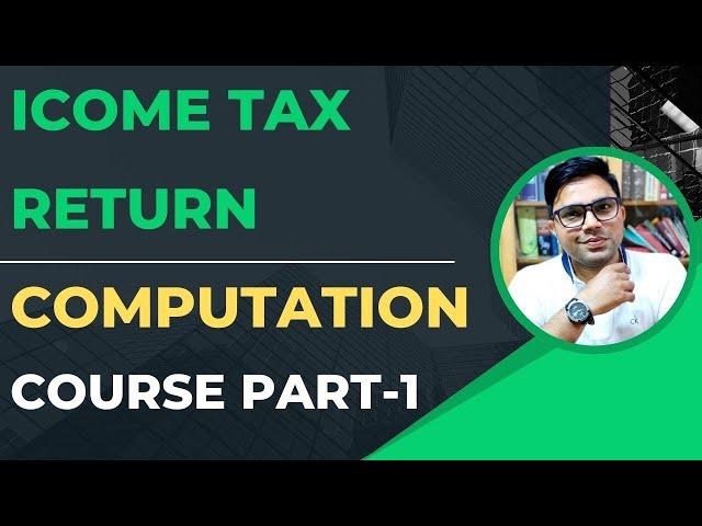 How To Make ITR Computation In Excel Sheet Part-1 | How To Download ITR Computation