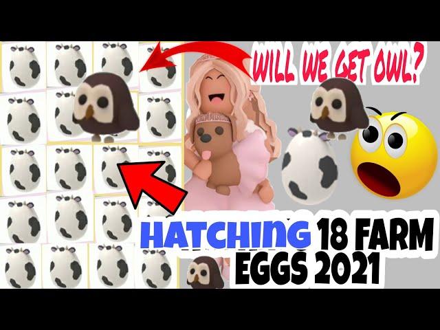 Hatching 18 Farm eggs In Roblox Adopt Me Trading 2021