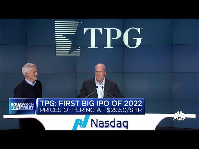 Private equity firm TPG marks 2022's first big IPO