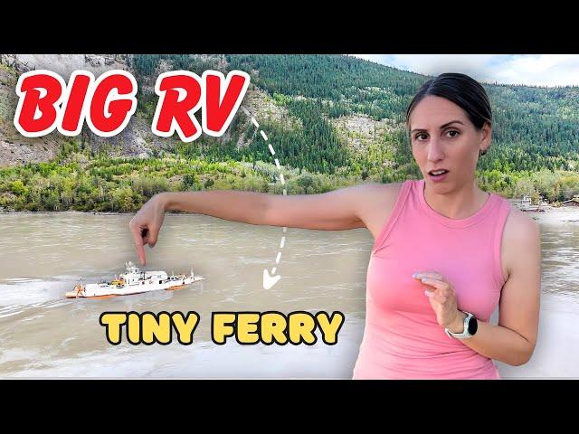 We BARELY Fit! The Most Stressful Ferry Crossing in an RV