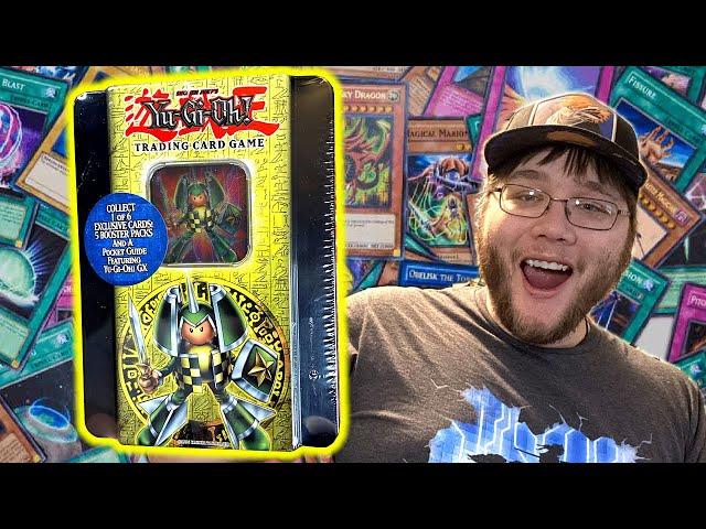 VINTAGE Yu-Gi-Oh! 2005 Rocket Warrior Tin Opening!