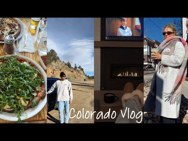 COLORADO VLOG: the best gluten free pizza, vision board, how to navigate your goals while traveling