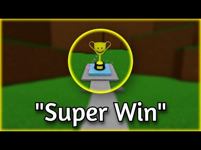 "Super Win" Badge - Easiest Game on Roblox