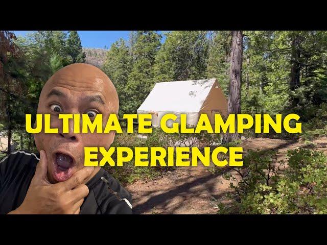 "Ultimate Glamping Experience: Site Tour & Amenities" #glamping #glampinglife #camping #foodie