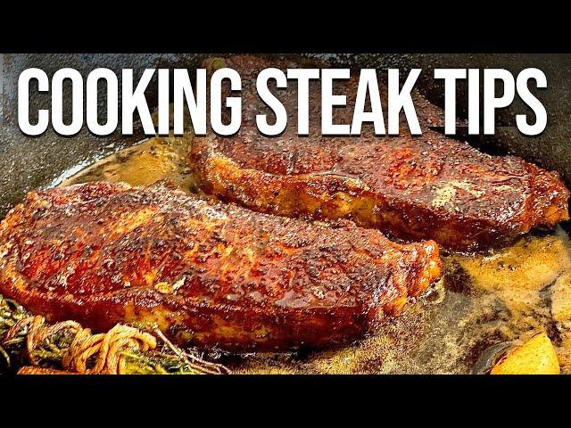 6 Tips for Cooking a Great Steak at Home! EASY Steak Recipe!