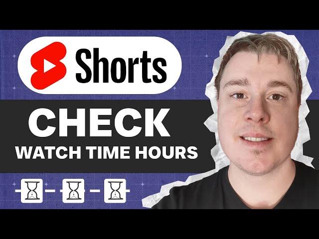 How To Check Watch Time Hours On YouTube Shorts (Hidden Feature!)