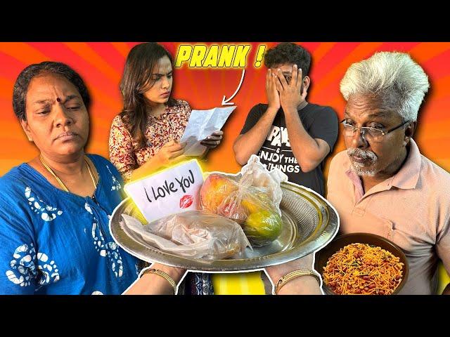 Balaji ku love letter ah?? | Pranking the family