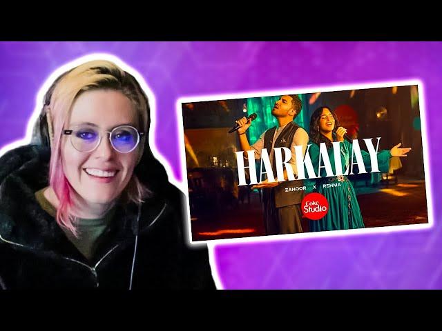 COLOMBIAN  SINGER REACTS TO HARKALAY | COKE STUDIO PAKISTAN | SEASON 15 | ZAHOOR X REHMA