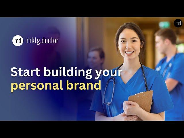 Personal Branding Website For Med Students, Resident Doctors