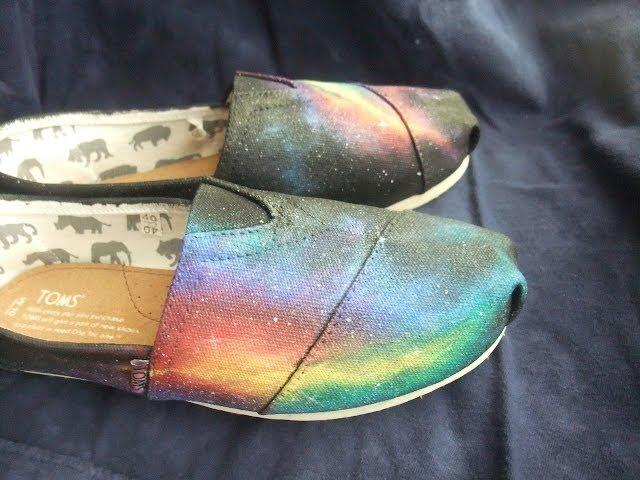 DIY Galaxy Shoe Tutorial!