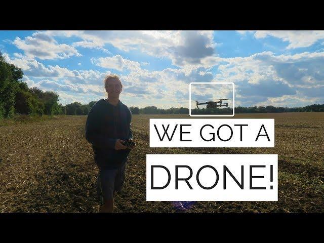 WE BOUGHT A DRONE! | DJI MAVIC PRO Unboxing & First Flight