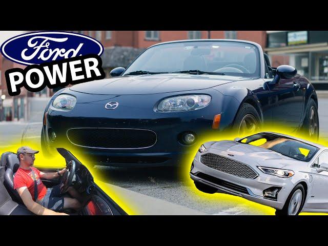 You should put a Ford FUSION engine in a Miata RIGHT NOW! (Sports car performance BARGAIN!)