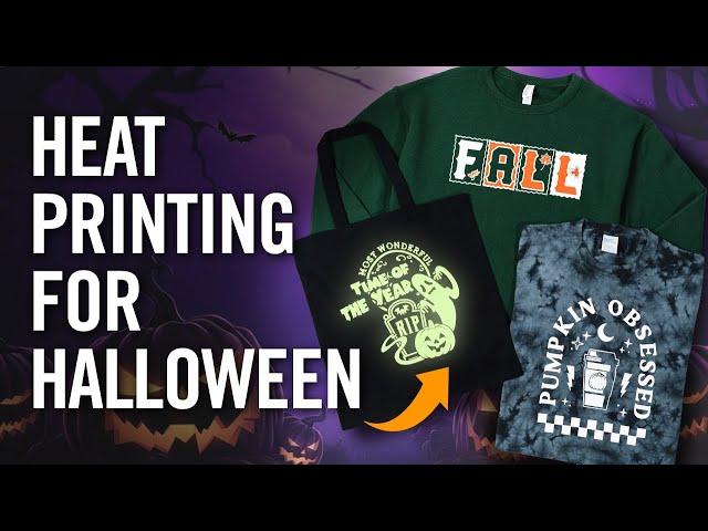 Halloween & Fall Prints: Heat Press Ideas You Can Create & Sell