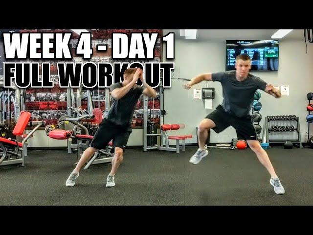 Body Weight Vertical Jump Program | Week 4 - Day 1