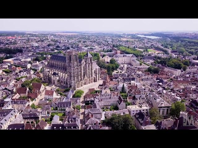 Inflight over Bourges France