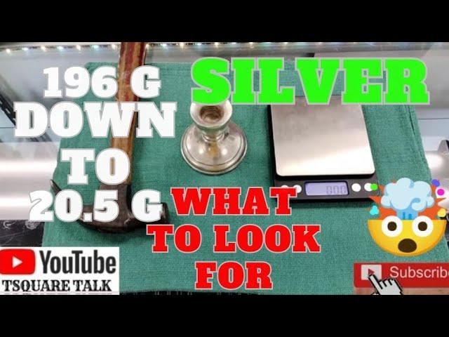 HOW TO FIND SILVER IN YARD SALES & ESTATE SALES, WHAT TO LOOK FOR & NEED TO KNOW! FINDING SILVER 101