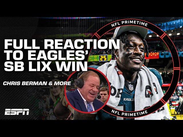 Super Bowl LIX REACTION: Eagles DEFEAT the Chiefs in dominant fashion | NFL PrimeTime