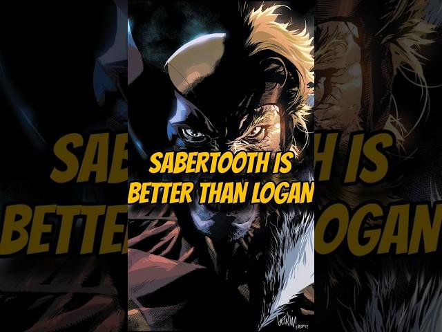 Why Sabertooth Is Better Than Logan #shorts #fyp#foryou#foryoupage#viralshort