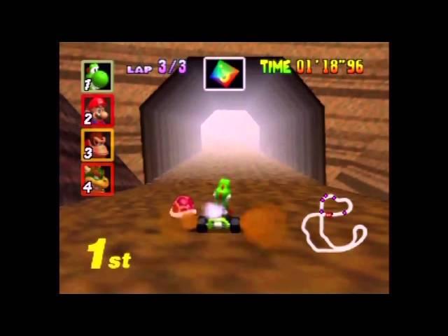 Mario Kart 64 - 150cc Flower Cup (Actual N64 Capture)