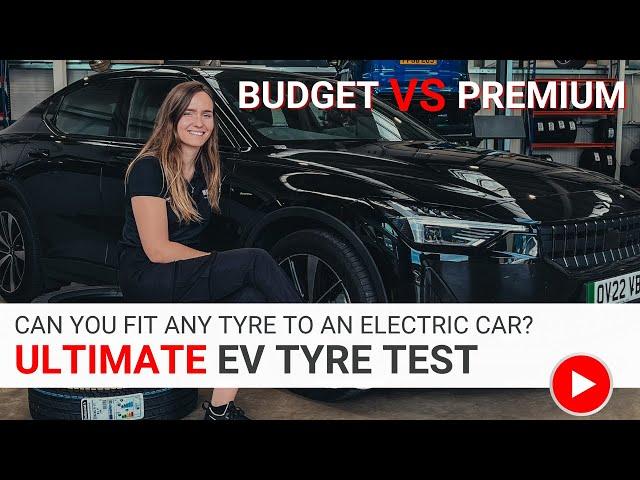 The ULTIMATE Electric Car Tyre Test | Testing Budget "v" Premium tyres on a Polestar 2