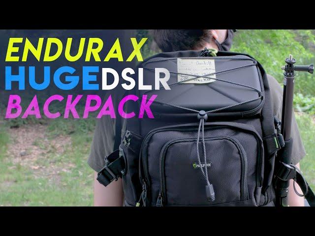 Endurax LARGE Camera Backpack Review | BEST DSLR Backpack Under $150