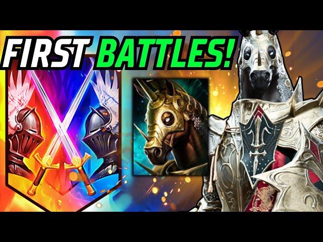 NEW MARIUS BUILT AND READY! LIVE ARENA GOLD 4 FIRST FIGHTS! | RAID: SHADOW LEGENDS