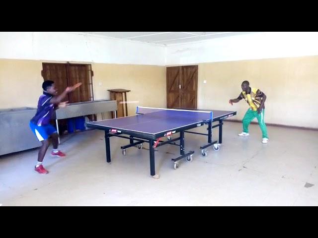 CHARLES SILUNGWE TRAINING FAST ATTACK FOREHAND & ISAAC BANDA BLOCKING #ZTTA