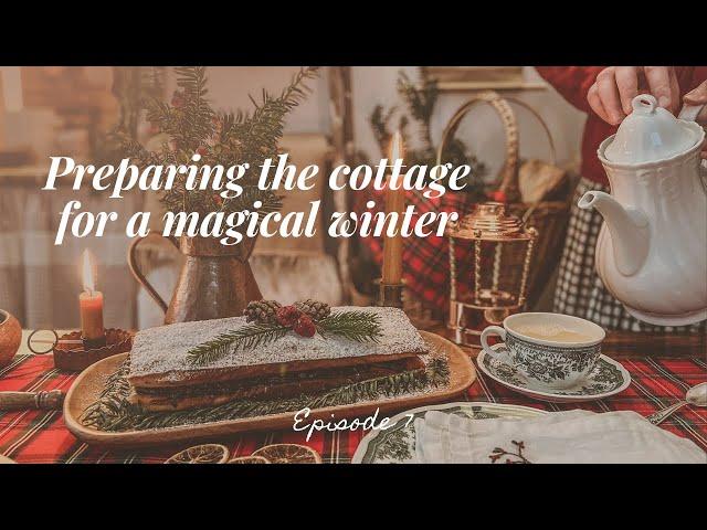 Decorating for a Cottagecore Christmas  Vintage Decor, Winter Baking, Old-fashioned style | S2E7