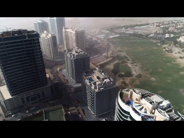 Sports City Dubai by drone 4K