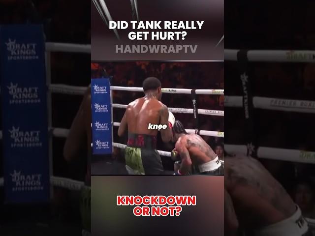 TANK DAVIS (KNOCKDOWN ) He took a knee. #davisvsroach #boxing #shorts sports