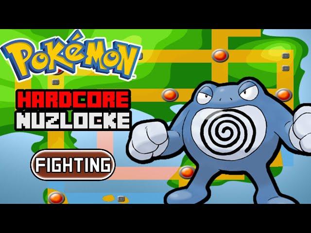 Pokemon FireRed Hardcore Nuzlocke - FIGHTING Only (NO Items, NO Overleveling)