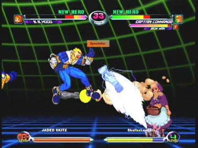 MvC2: BB Hood Comeback vs 2 chars [by Skitz] .:3.18.20:.