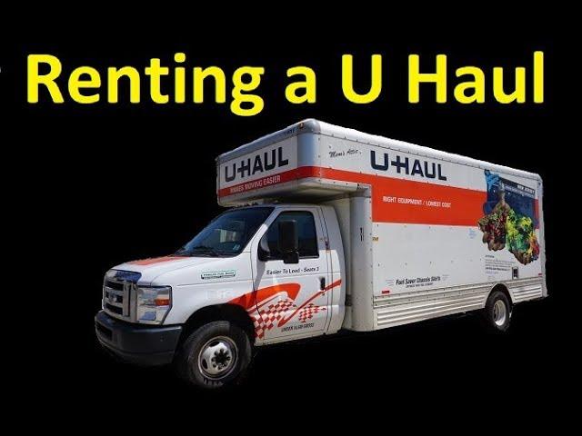 20 Foot U HAUL BOX TRUCK MOVING TRASH DUMP RUN REVIEW