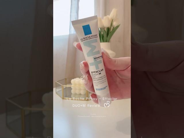 La Roche Posay - Effaclar DUO+M Review #skincare #acneproneskincare #larocheposay #effaclar