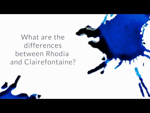 What Are The Differences Between Rhodia And Clairefontaine? - Q&A Slices