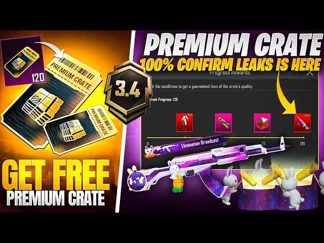 Next Premium Crate Level 7 AKM Skin Confirmed | 2 Upgradable In 3.4 Update | PUBGM