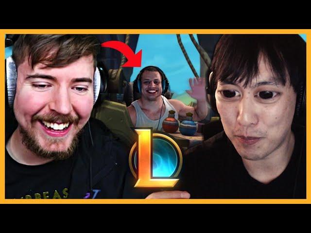 PLAYING WITH @MrBeast AND @TYLER1LOL  | Doublelift