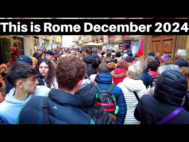 Rome Italy, This is Rome December 2024. Roma Italia, Rome Walking Tour