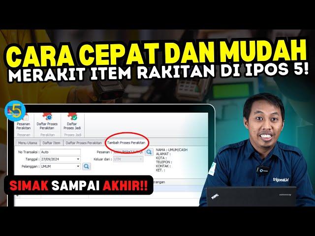 Bikin Item Perakitan Sendiri di IPOS 5? Begini Caranya! #rakitan #tutorialipos #ipos5