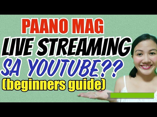 How to SET UP LIVESTREAM in Youtube? Beginners guide 2023 STEP by STEP TUTORIAL | Mrs. Suzette