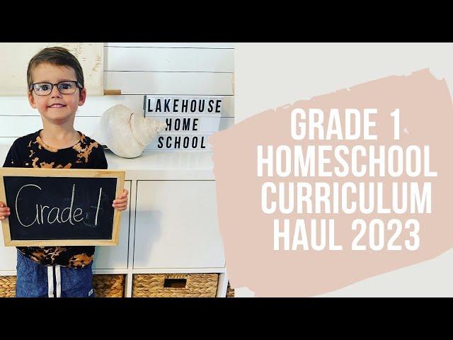 Grade 1 Curriculum Haul 2023 | Australian Homeschool Family