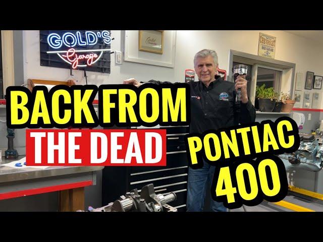 Back from the dead, we start to revive this Pontiac 400